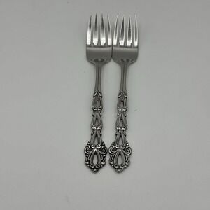 Oneida CHANDELIER Set of 2 Salad Forks Community Stainless Flatware
